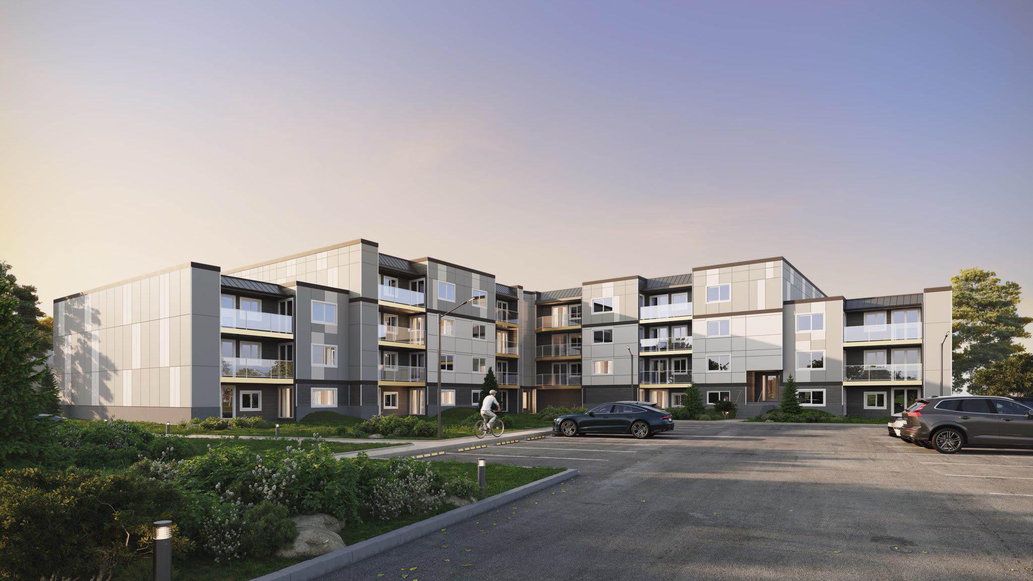 Erindale condominium development served with control wiring by Lazo Electric