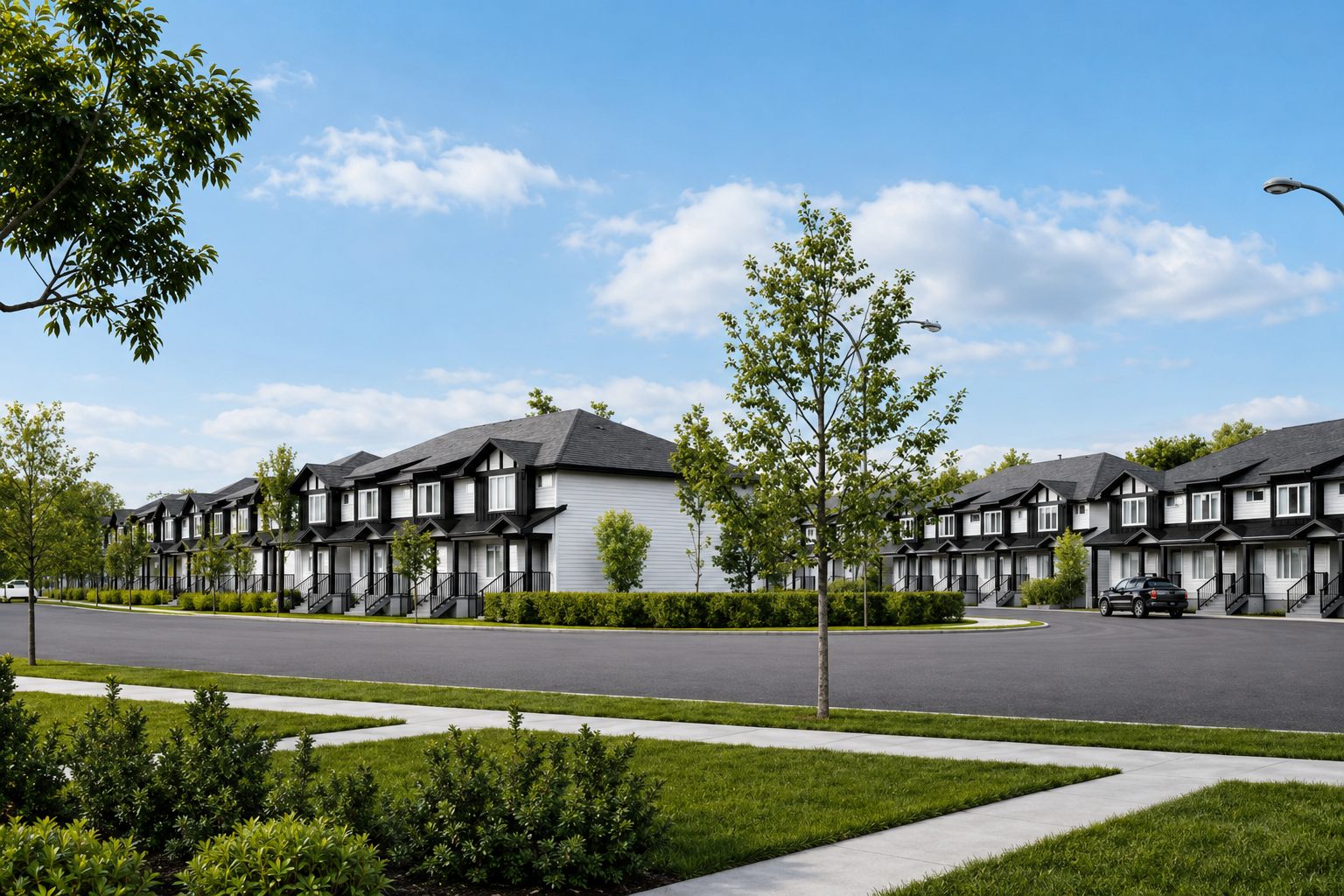 Rosenau Terrace townhome development, 124 dwelling units wired by Lazo Electric